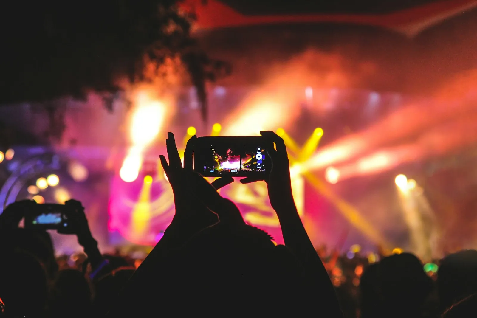 A crowd at a sold-out event with tickets sold through structured tiers